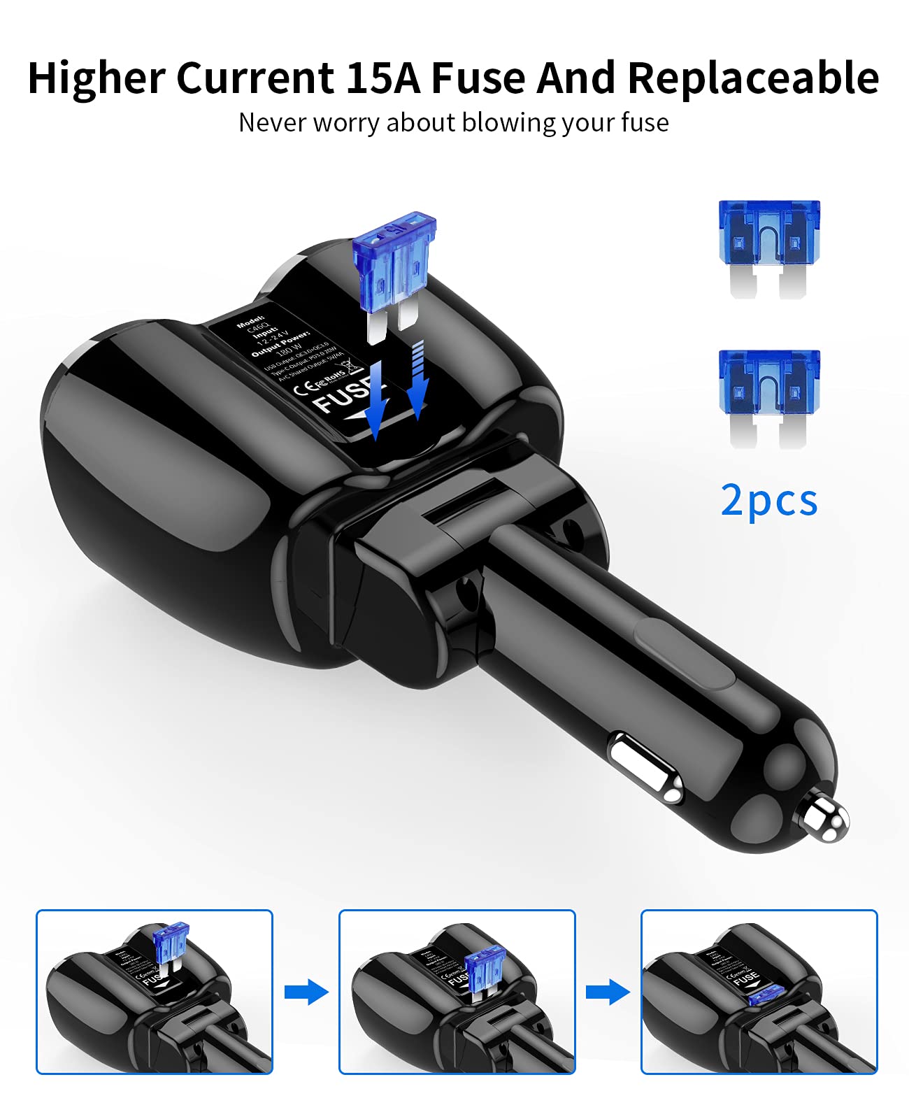 SUPERONE lifestyle roadtrip setup powering devices in a car, ideal for long drives