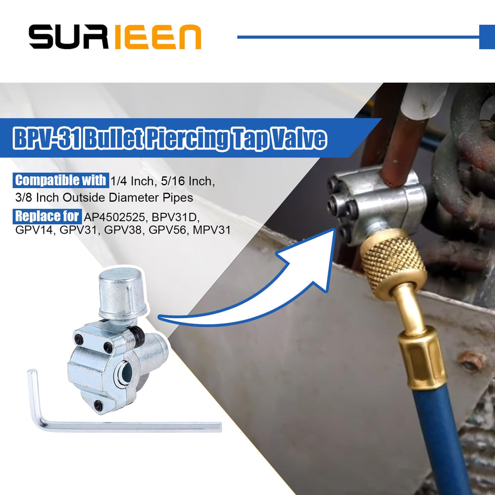 SURIEEN hose ends and 1/4-inch adapter demonstrating reliable fittings and leak prevention