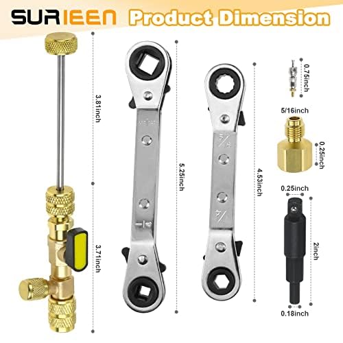 SURIEEN tool in use on refrigeration port demonstrating faster maintenance
