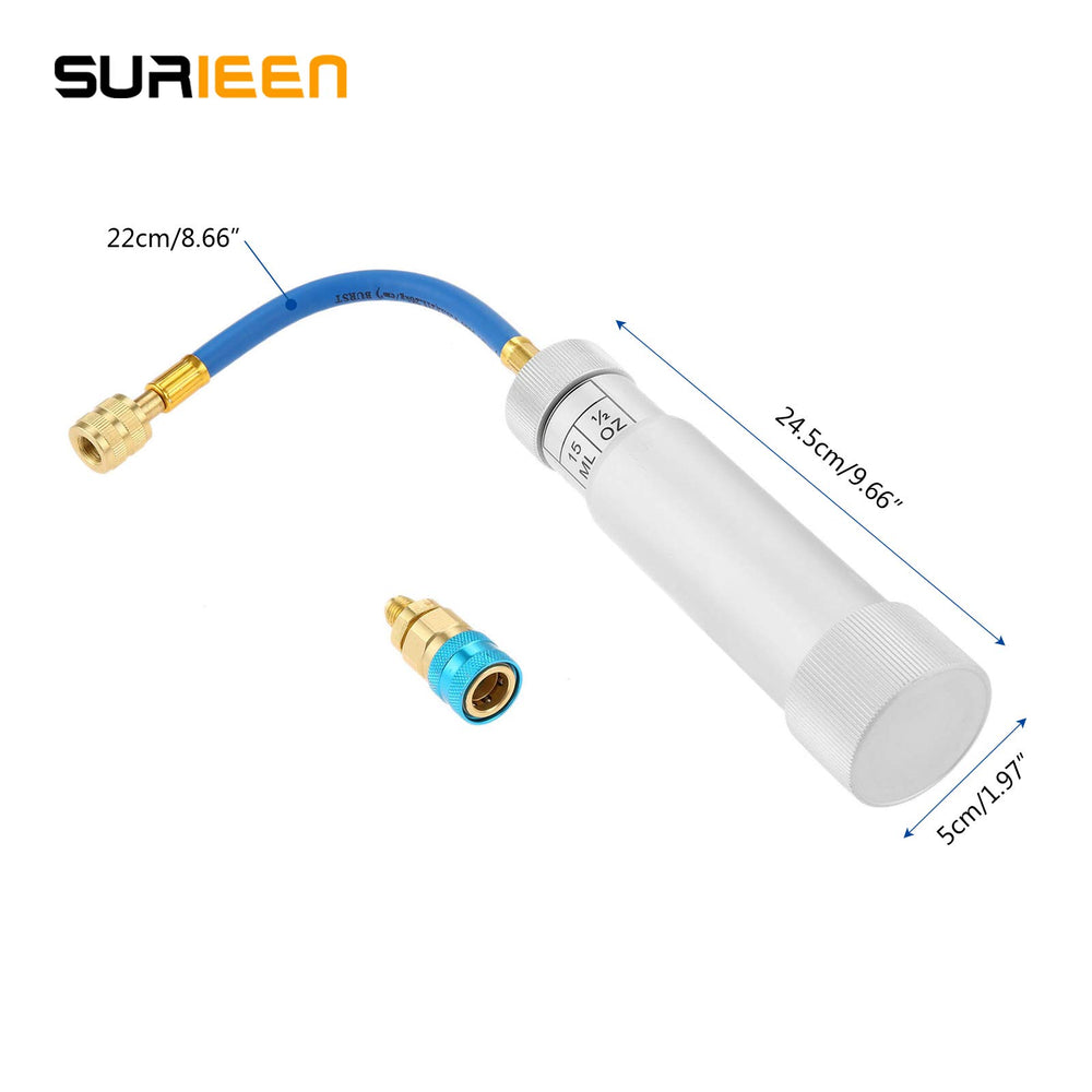 SURIEEN closeup of threaded valve for purging air and preventing contamination