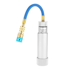 SURIEEN injector front view showing compact 2oz cylinder and coupler for accurate dosing