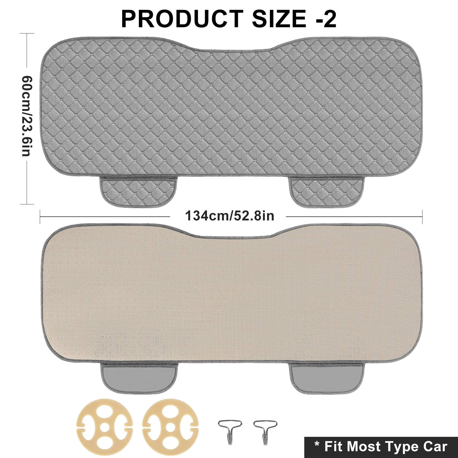 surpassme anti-slip rubber dots underside keeping cover from sliding