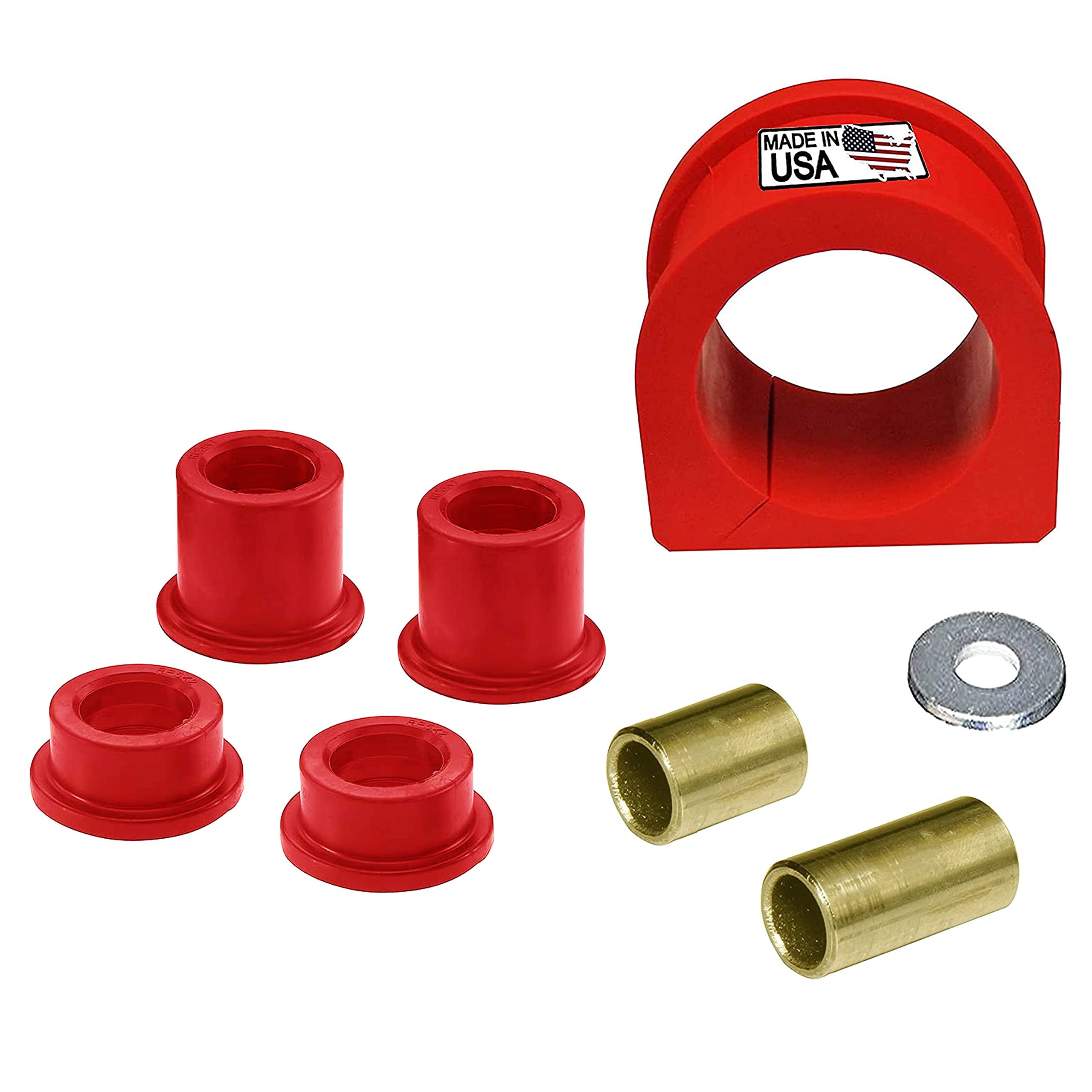 suspension dudes close-up of code red bushing texture highlighting durability and grip
