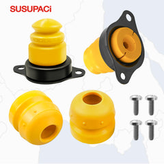 SUSUPACi full kit layout with screws showing all included parts for quick install