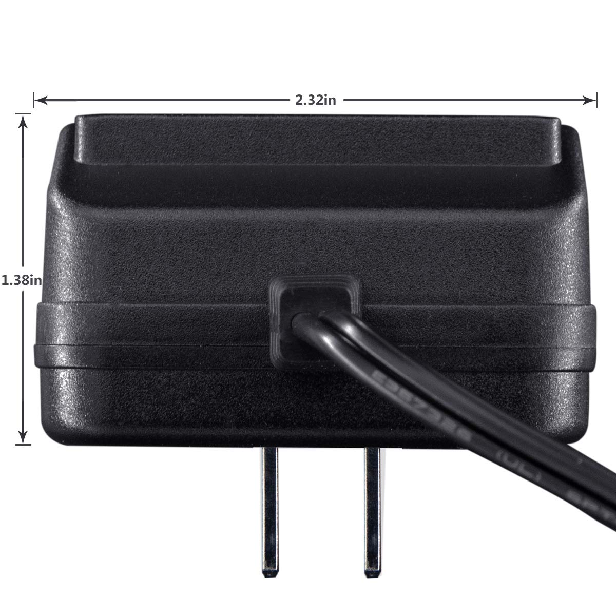 Suuwer long 12ft cable with clamps and O-terminal for flexible battery access