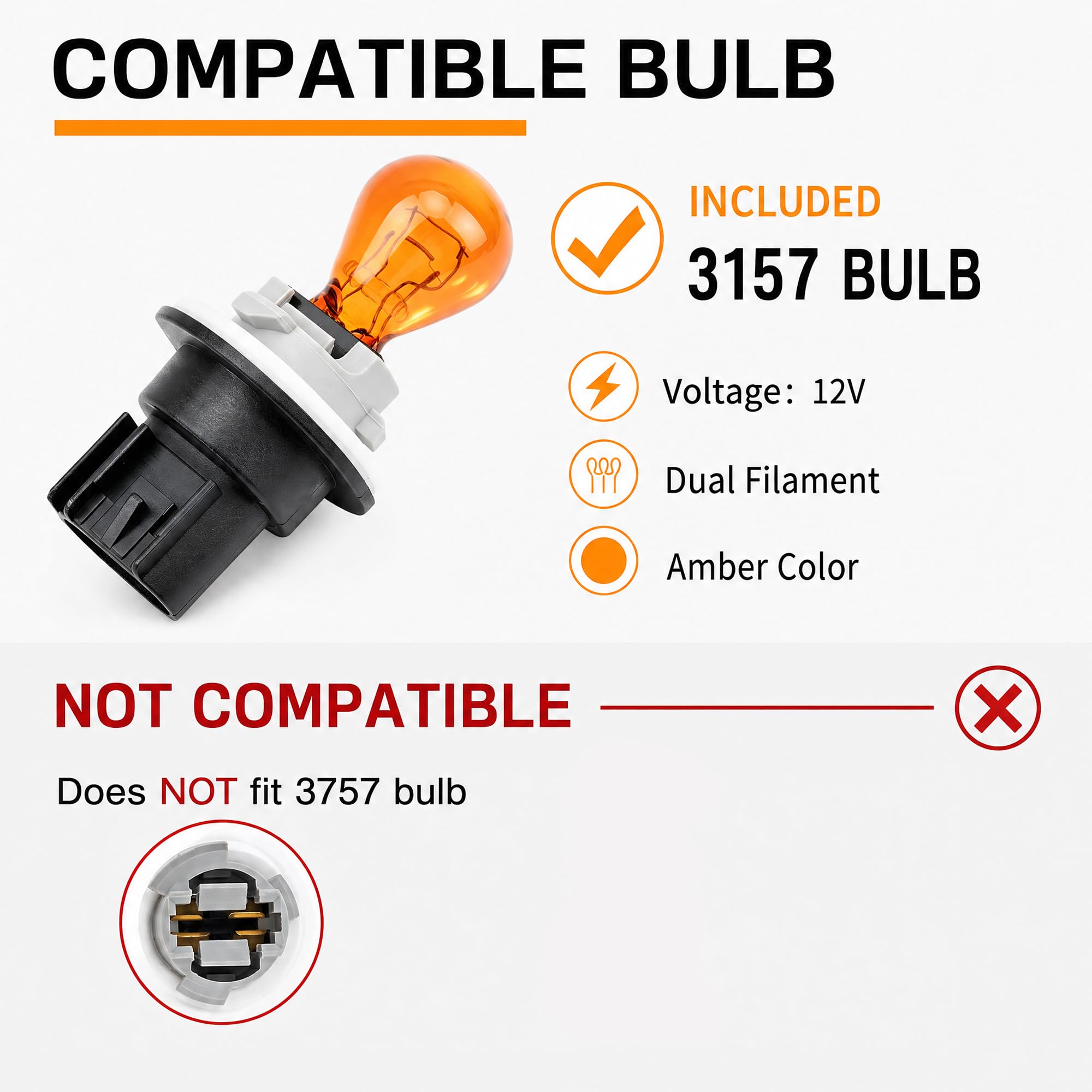Svicari installed in Jeep lamp housing demonstrating straightforward replacement
