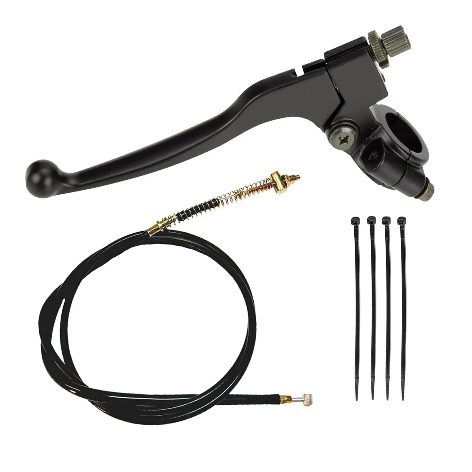 Swagnaz lever mounted on handlebar demonstrating ergonomic reach and control