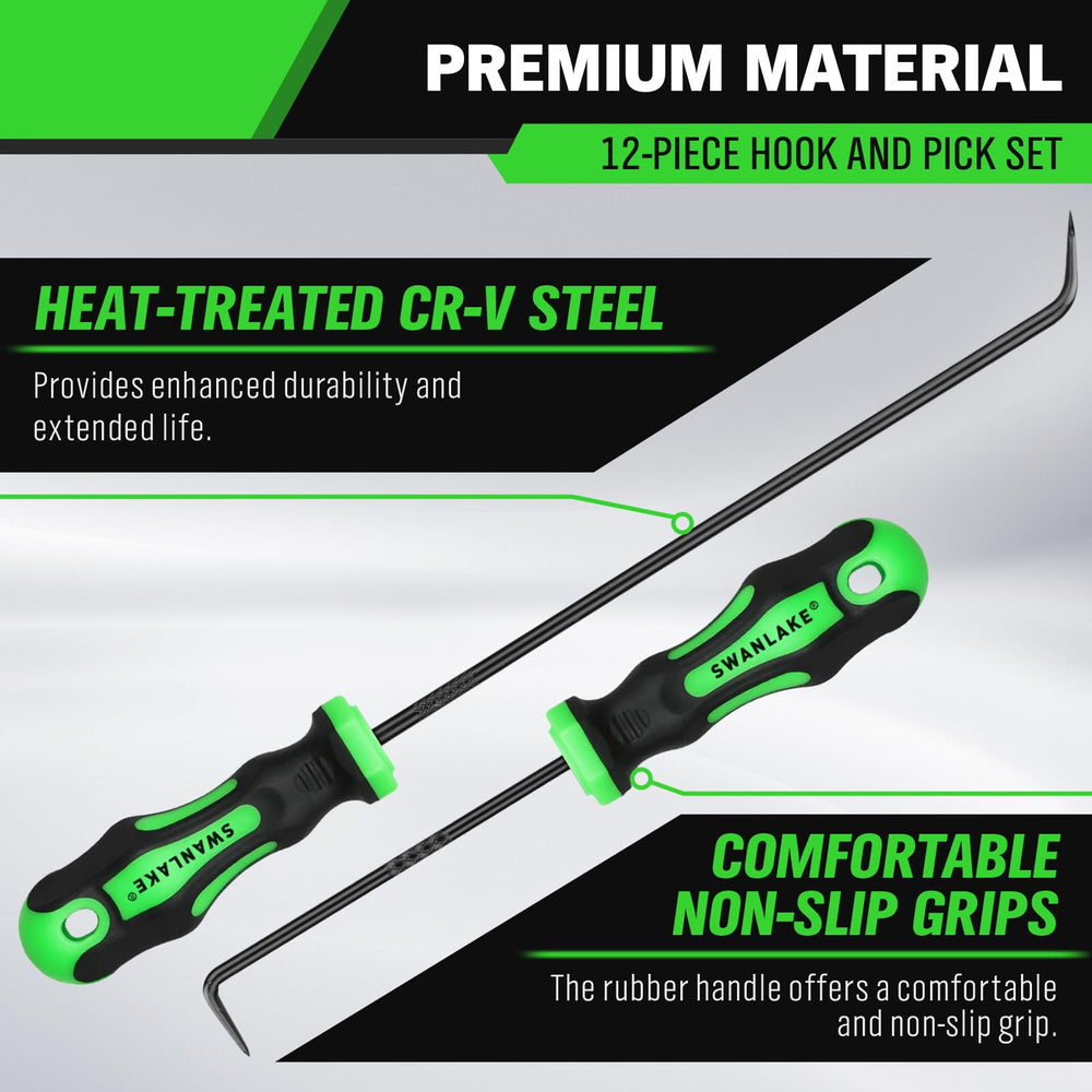 SWANLAKE GARDEN TOOLS contoured handle close-up for comfort and reduced hand fatigue
