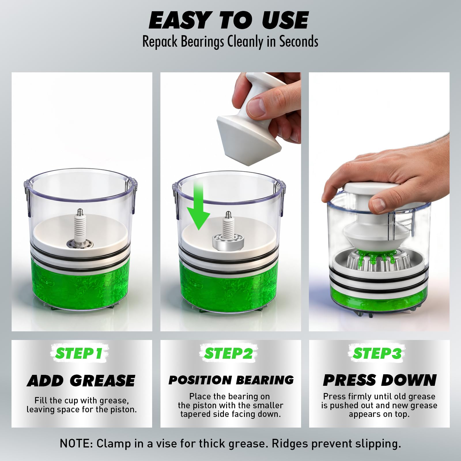 SWANLAKE sturdy top cover and plunger for reliable pressure benefit