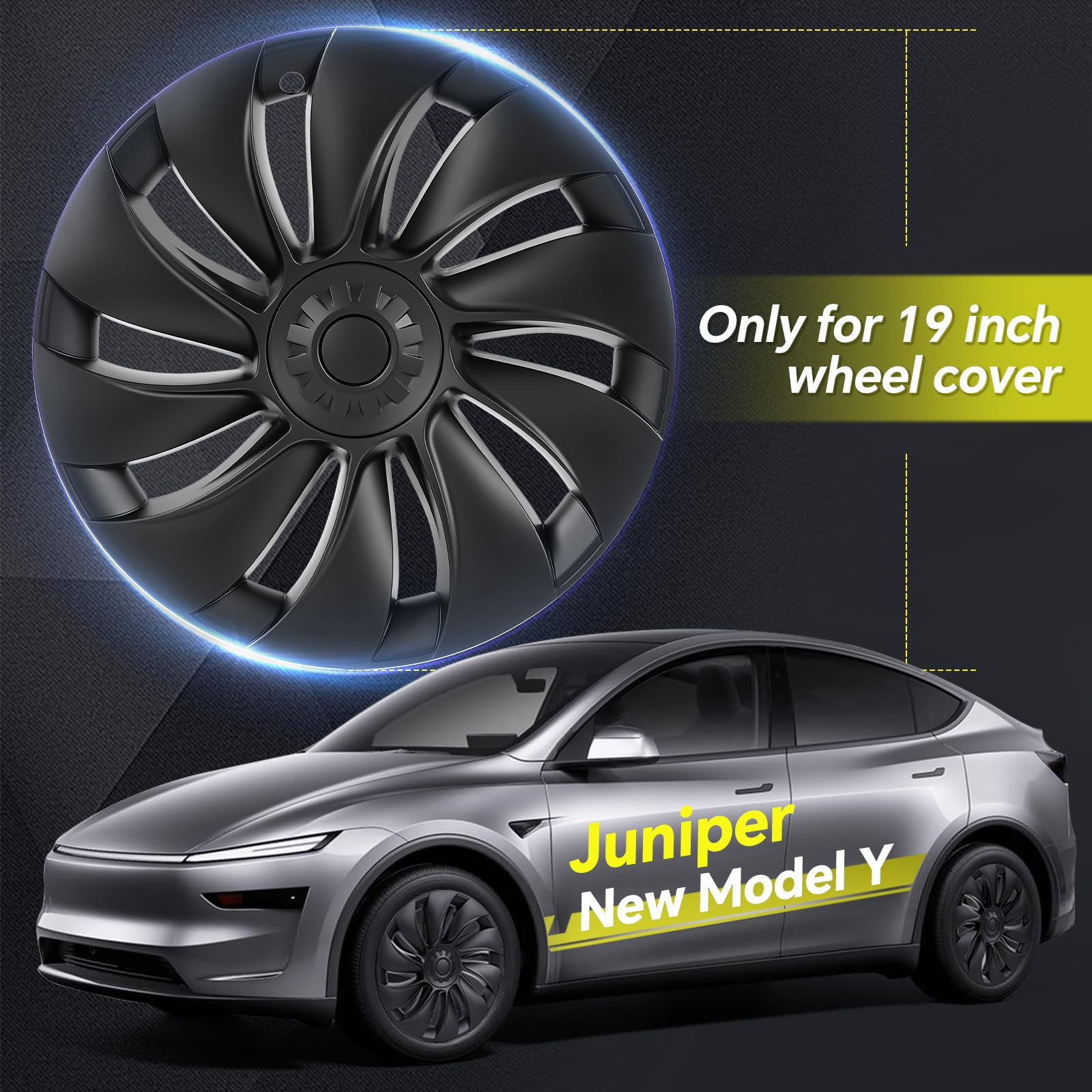 Sweetglow close-up of Überturbine 10 spokes, highlights modern styling benefit