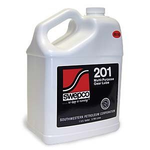 Swepco SWEPCO201 front view of one-gallon jug showing label and capacity, protection benefits