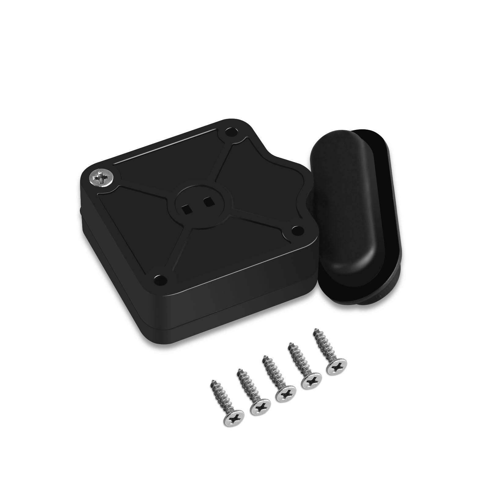 SWESGI front profile of trunk tether showing compact design and easy install benefit