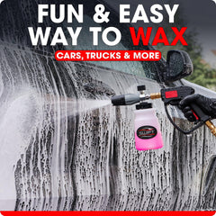Swift Auto Care being applied to an SUV for quick, touchless waxing