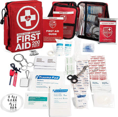 Swiss Safe front view of closed kit showing compact rugged case and easy carry