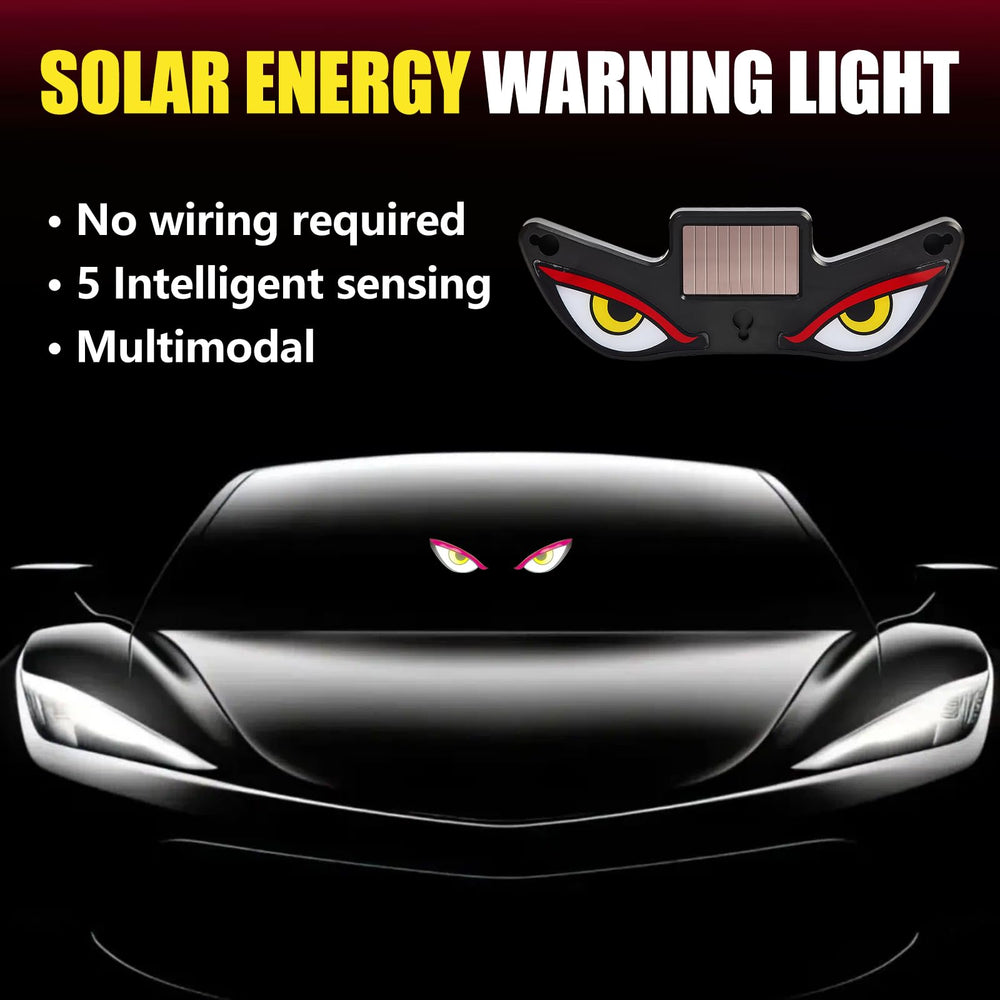 SWLIFL mounted on car window showing secure fit and improved night warning