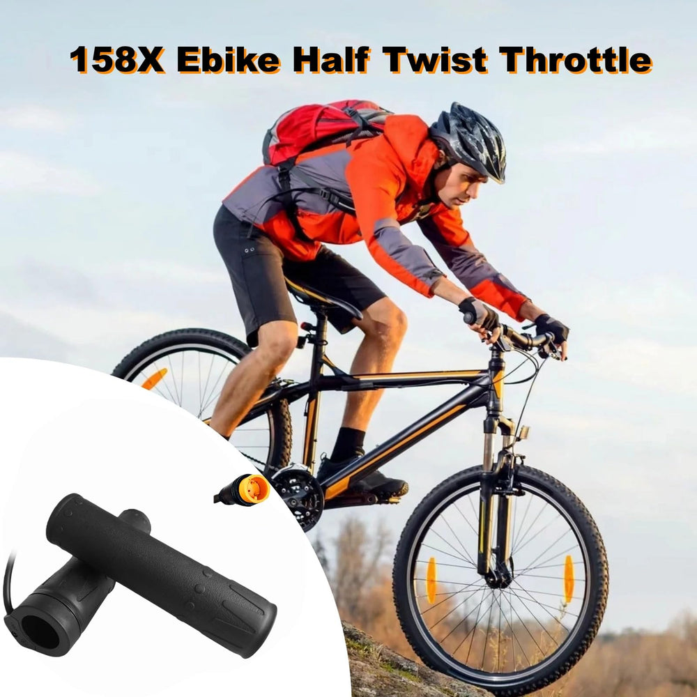 SWRXEarn FT 158X lifestyle riding shot showing comfortable throttle control