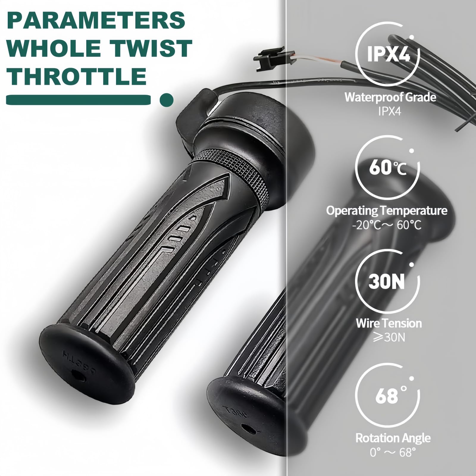 SWRXEarn replacement grip and hex wrench included for straightforward installation