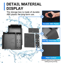 SXCY phone and coin compartments holding essentials for easy retrieval