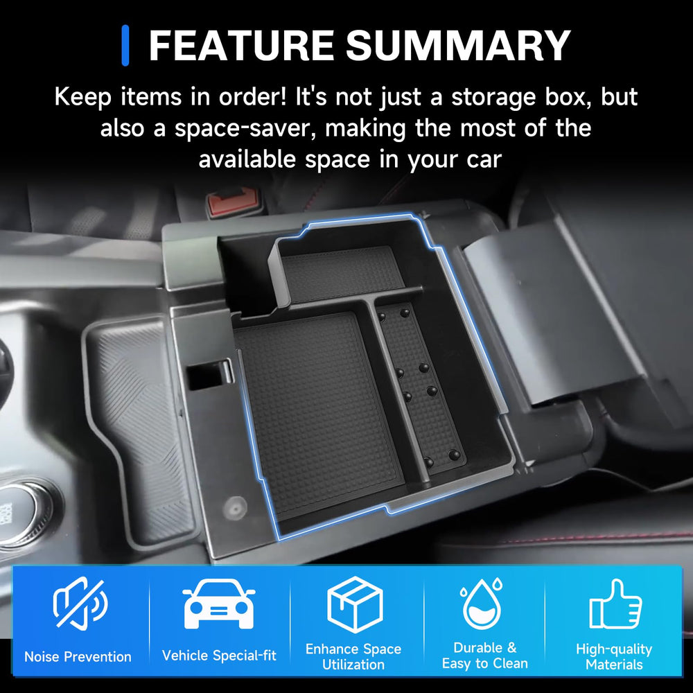 SXCY tray next to hand showing scale and space-saving benefit