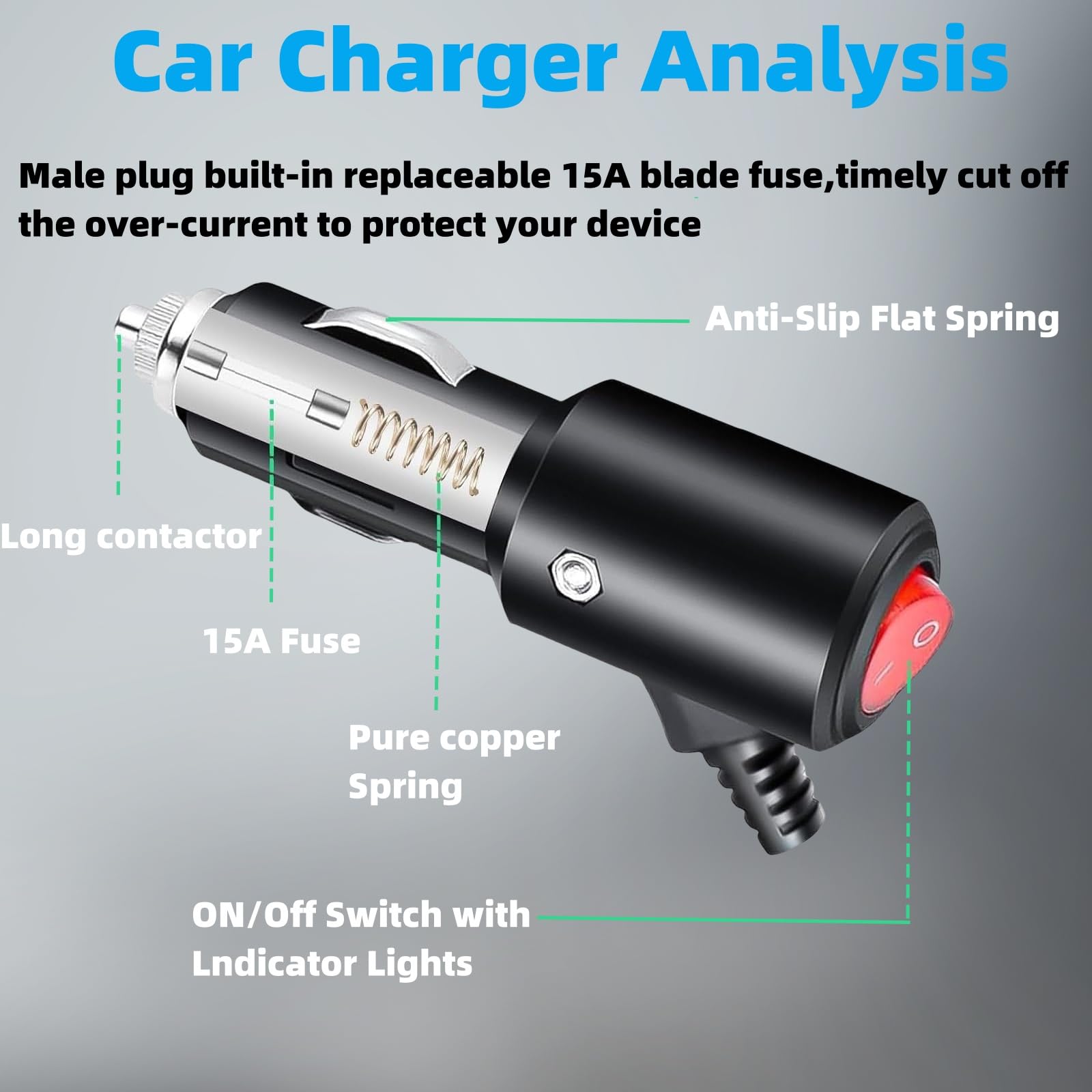 SYFLYH in vehicle jump starter charge showing on‑the‑go recharging convenience