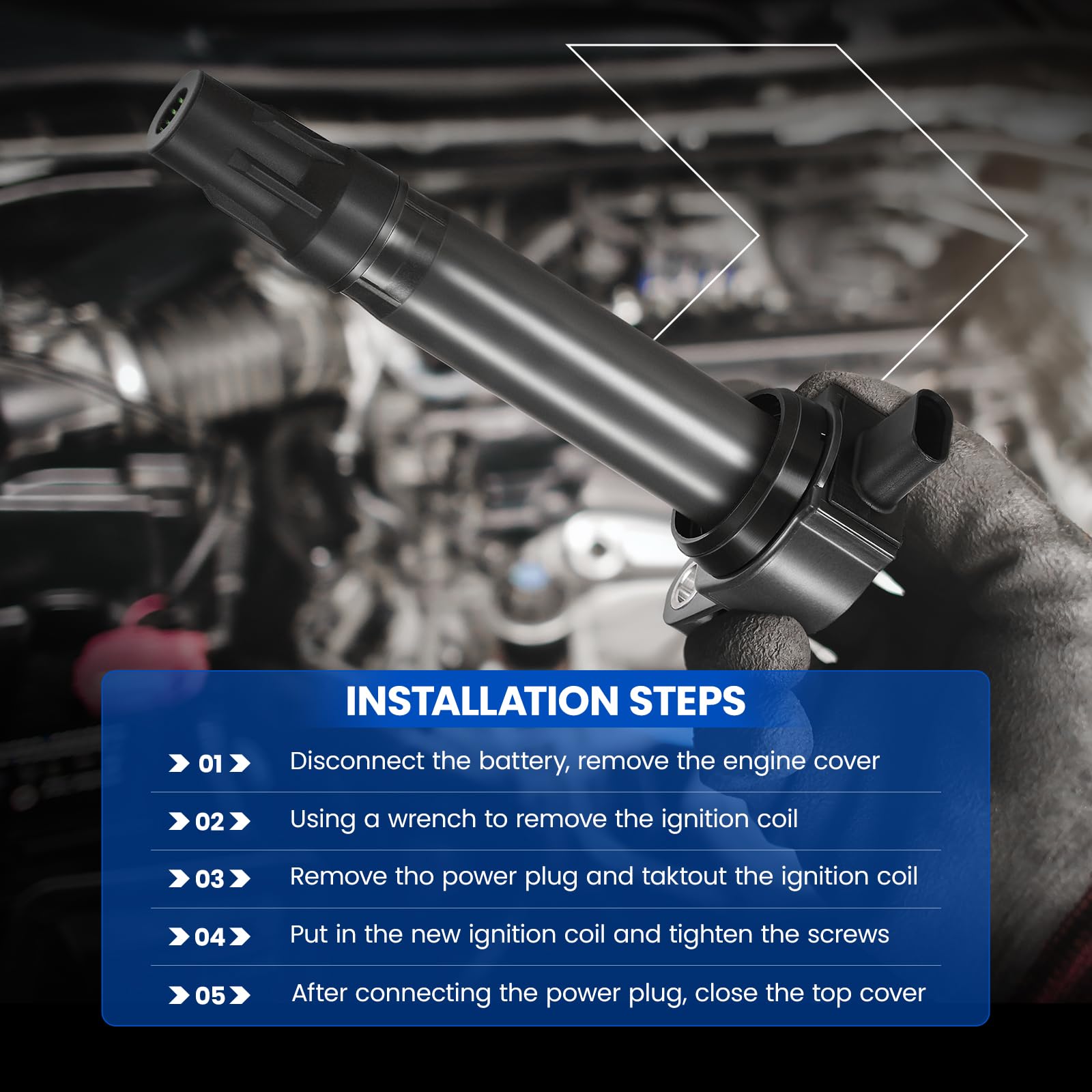 SYKRSS hand installing coil with basic tools showing DIY friendly swap benefit