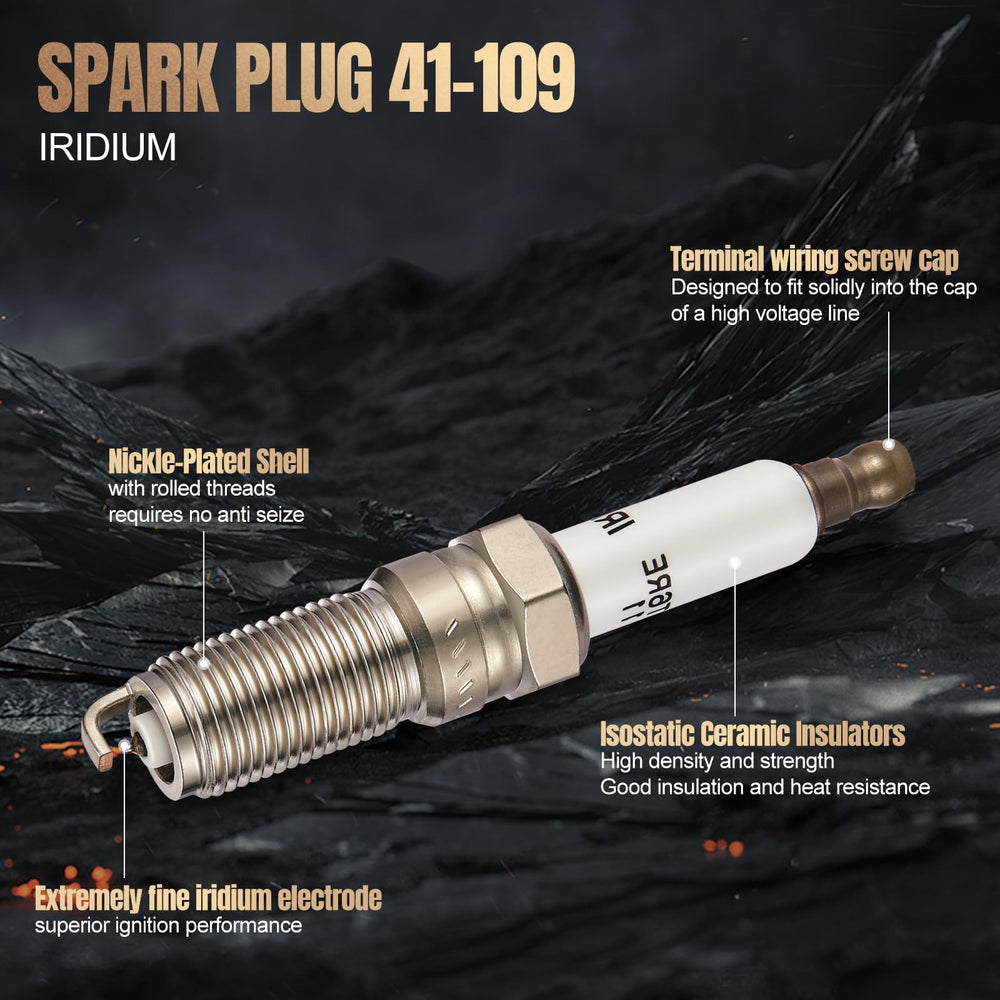 SYKRSS close-up of iridium electrode tip highlighting precise spark focus and durability