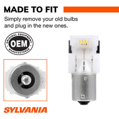 SYLVANIA 1156 LED installed as reverse light improving visibility