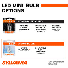 SYLVANIA 1156 LED thermal-management detail showing heat control