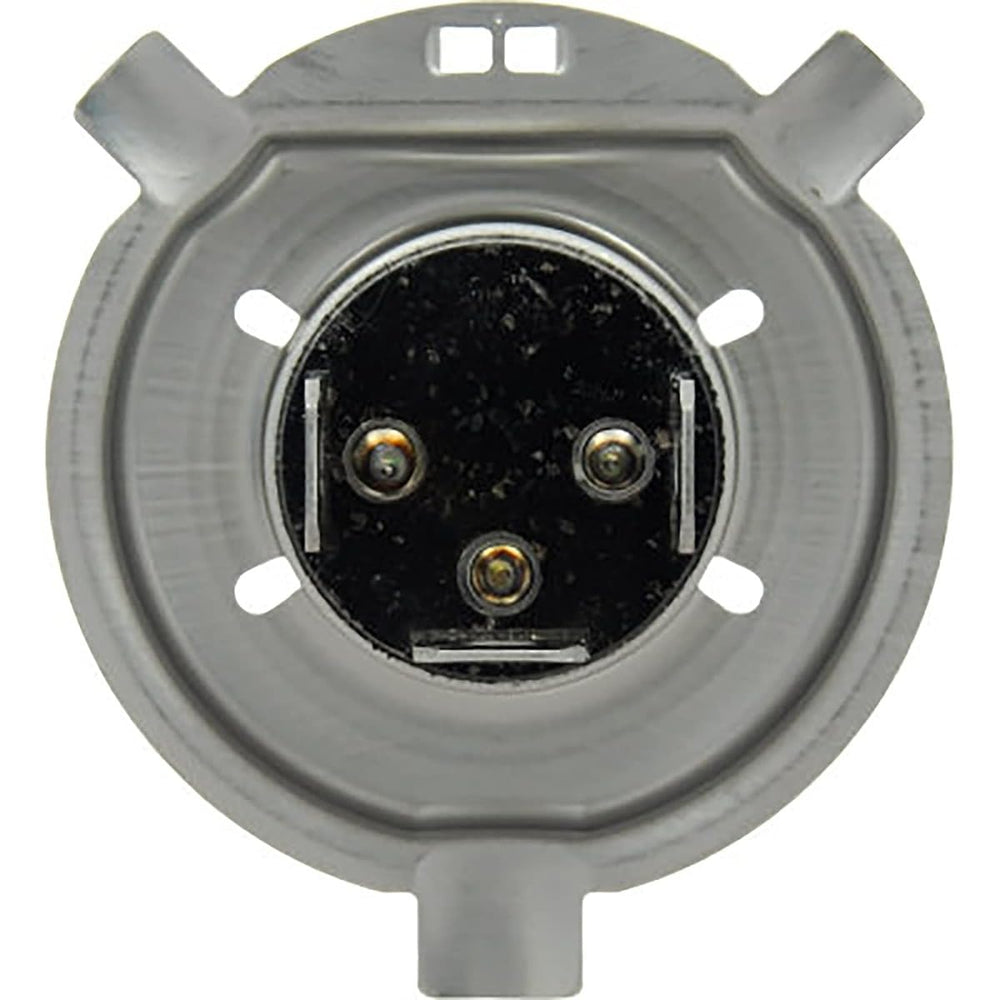 SYLVANIA headlight on nighttime road enhancing driver confidence