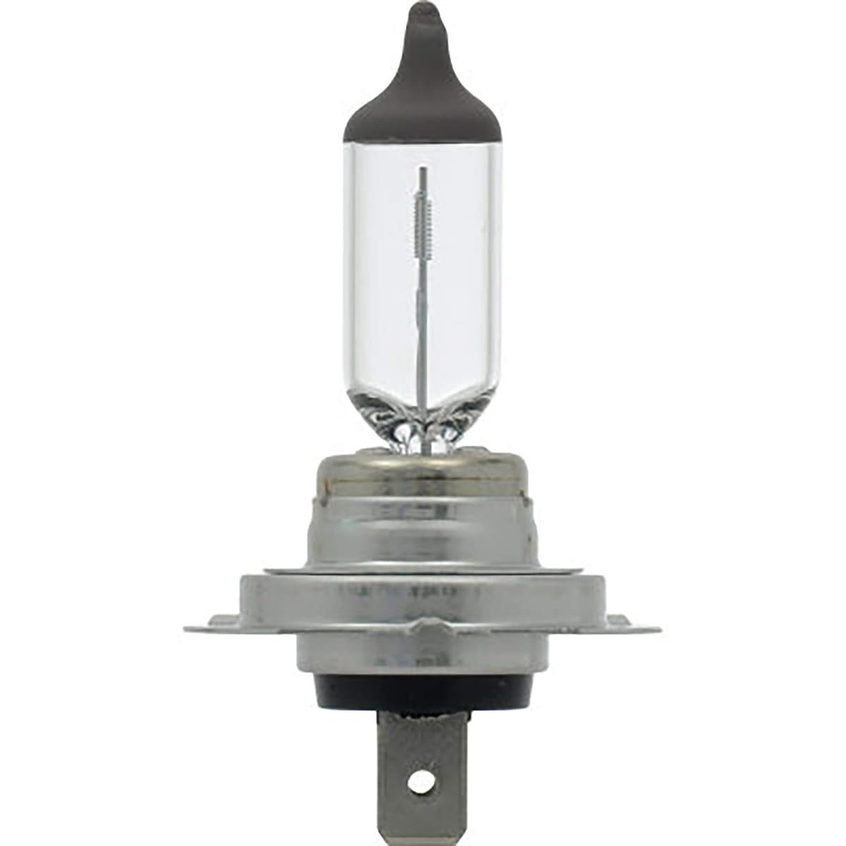 SYLVANIA H7 side profile of metal base showing secure socket connection