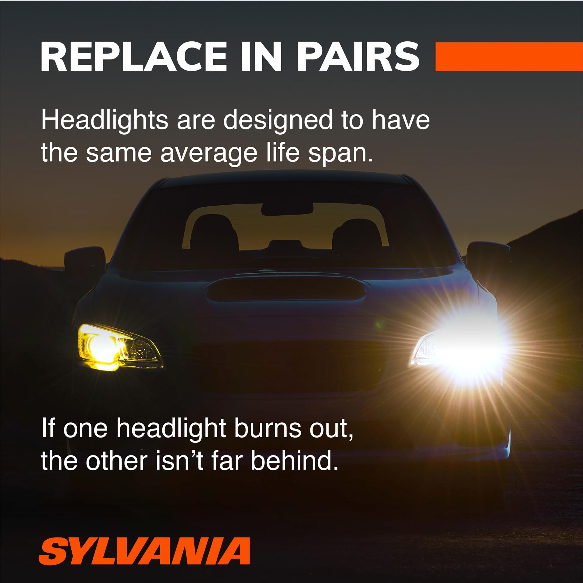 SYLVANIA H8 next to a coin for size comparison to confirm correct fitment benefit