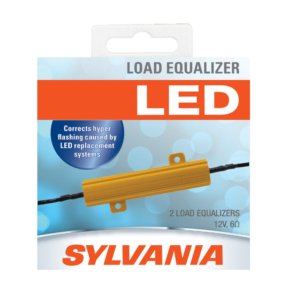 SYLVANIA load equalizer front view showing compact metal housing and connectors for reliable heat transfer