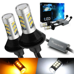 Syneticusa front packaging showing bulbs and benefits for easy identification and confidence