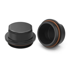 SyunsXoon front view of two 81143 48355v replacement caps showing fit and finish