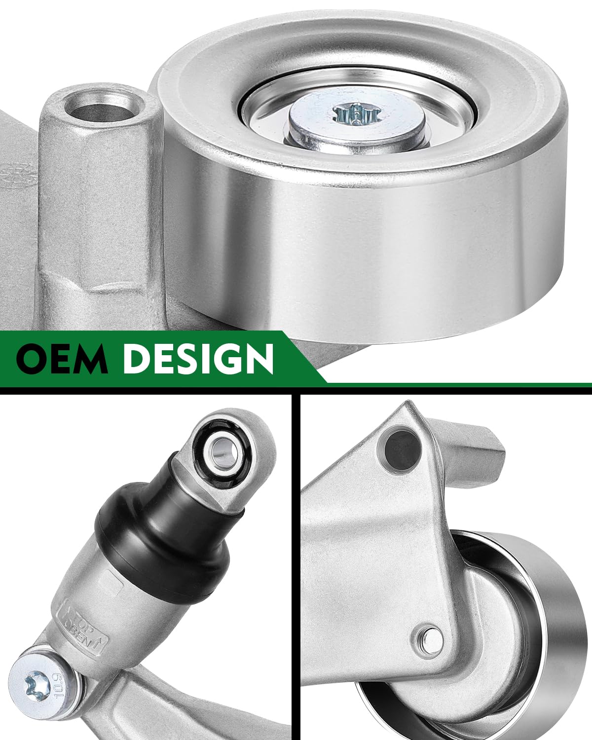 SZKAIDAG new versus worn tensioner comparison highlighting restored alignment