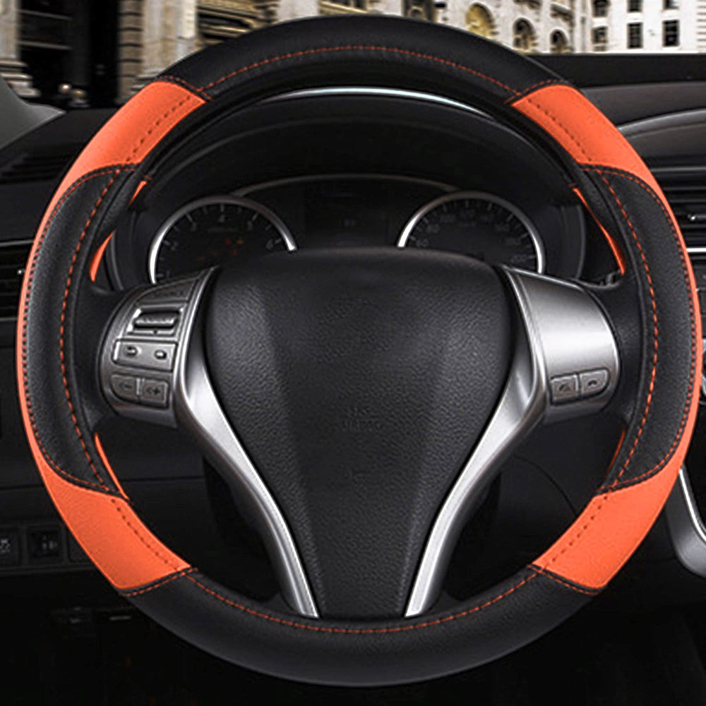 szttswamp installed in car showing improved grip and stylish orange accent