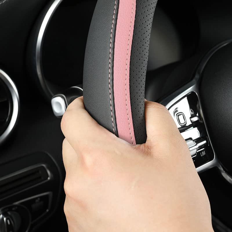szttswamp cover installed on steering wheel demonstrating secure fit and finish