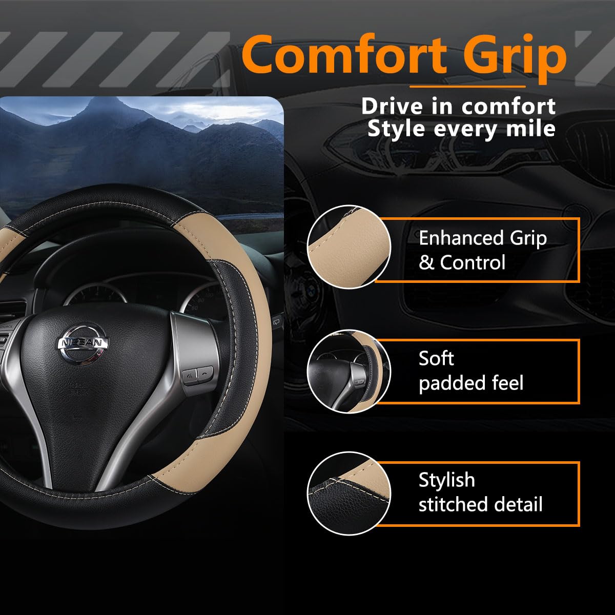 szttswamp close-up of leather texture showcasing durable non-slip surface