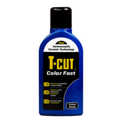 t-cut bottle front packaging showing dark-blue label and size benefit