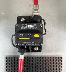T Tocas E9 reset button top view showing manual reset convenience for quick restoration