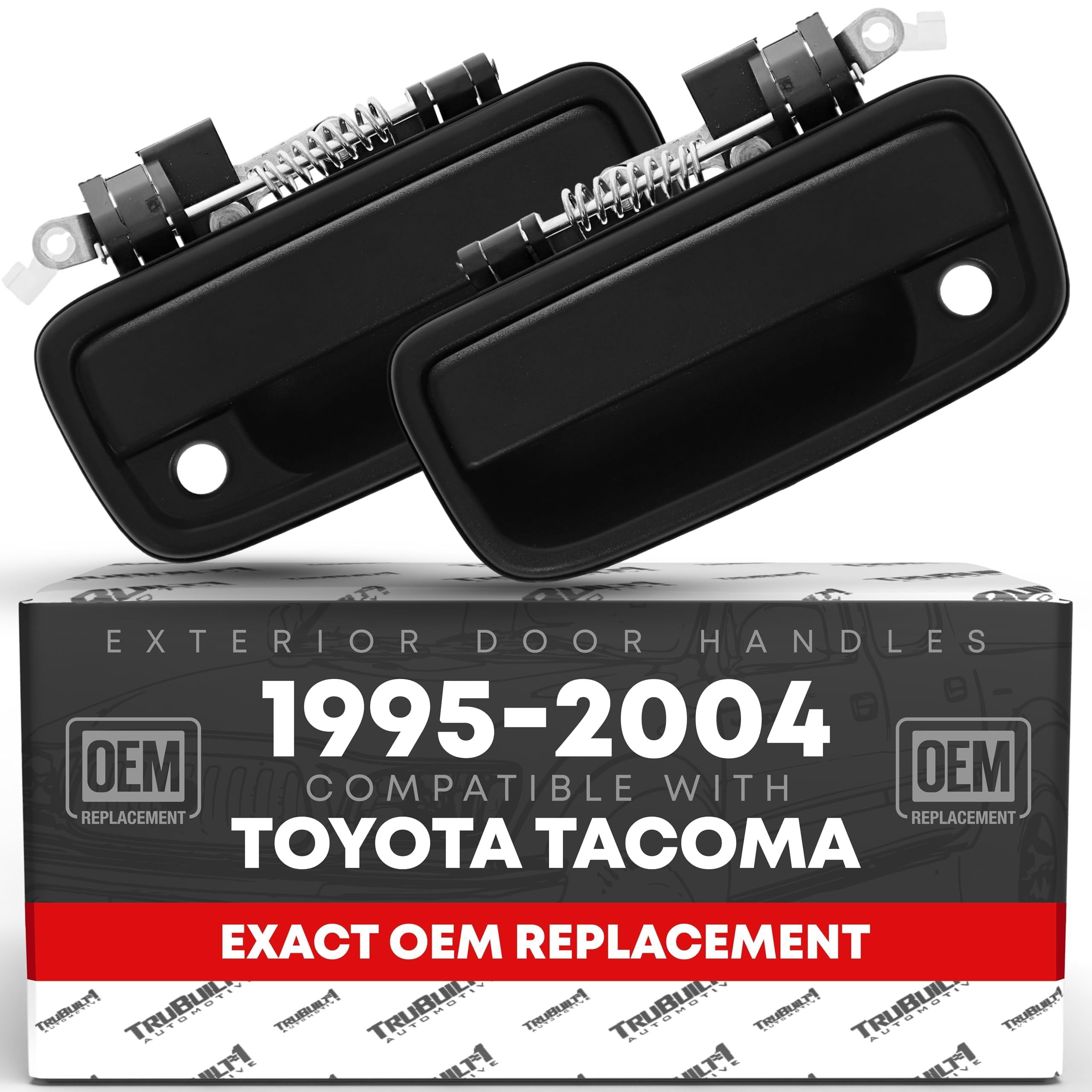 T1A front door handles packaging showing both driver and passenger handles and easy fit