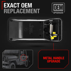 T1A installed on Jeep half door illustrating restored appearance and reliable operation