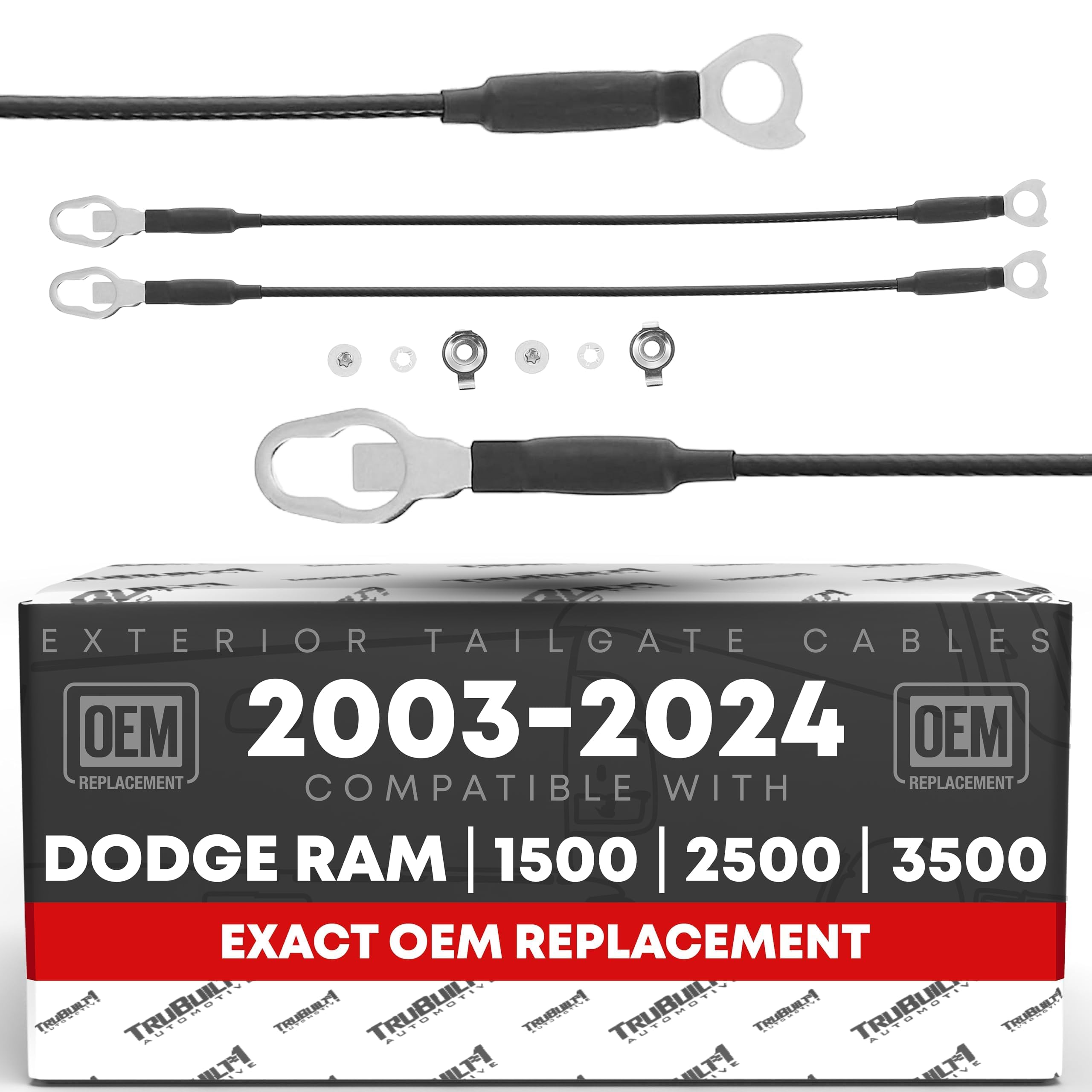 T1A front packaging showing replacement tailgate cables and benefits