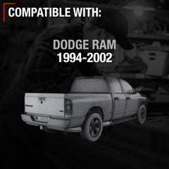 T1A installed on Dodge Ram tailgate demonstrating restored support and smooth operation