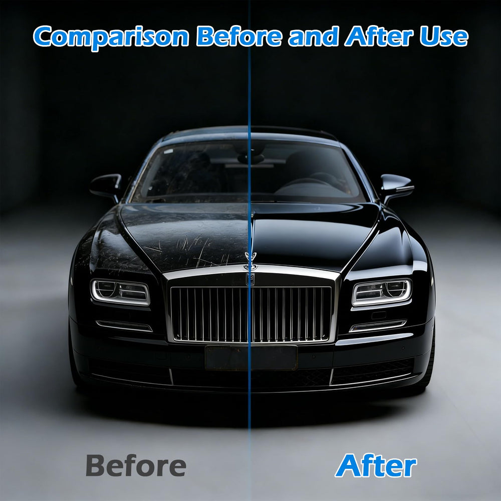TABOUNTS being applied to a car fender for instant gloss refresh