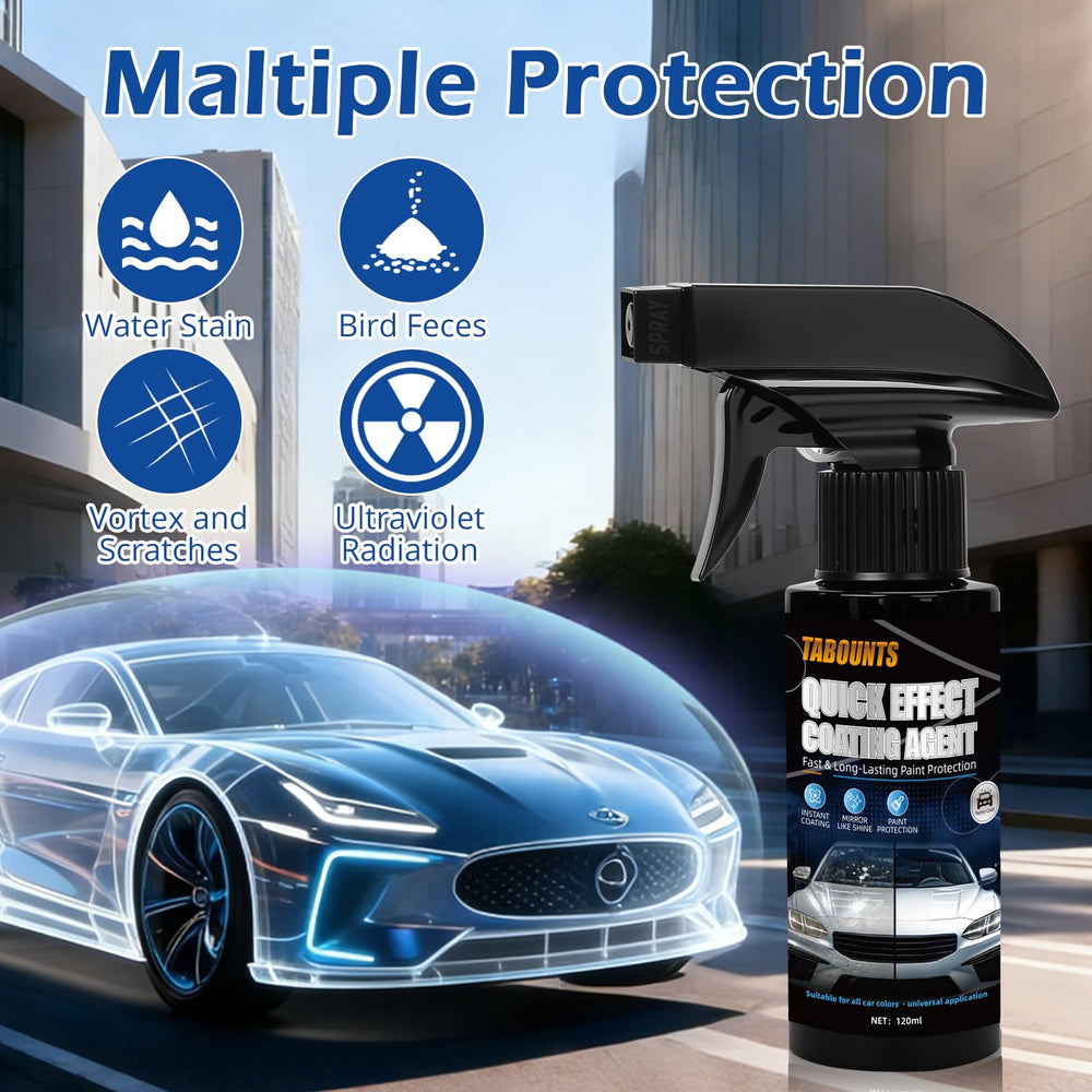 TABOUNTS wiping glass to improve visibility and reduce streaks