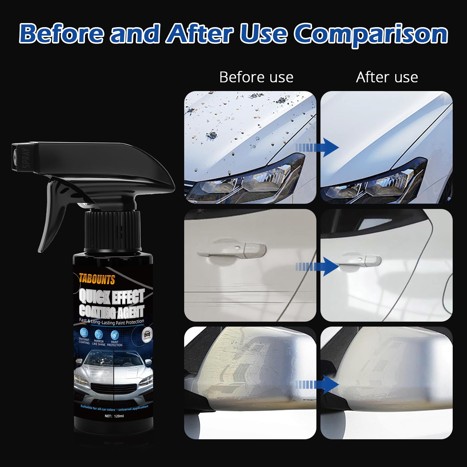 TABOUNTS used on wheel to remove grime and restore clean finish