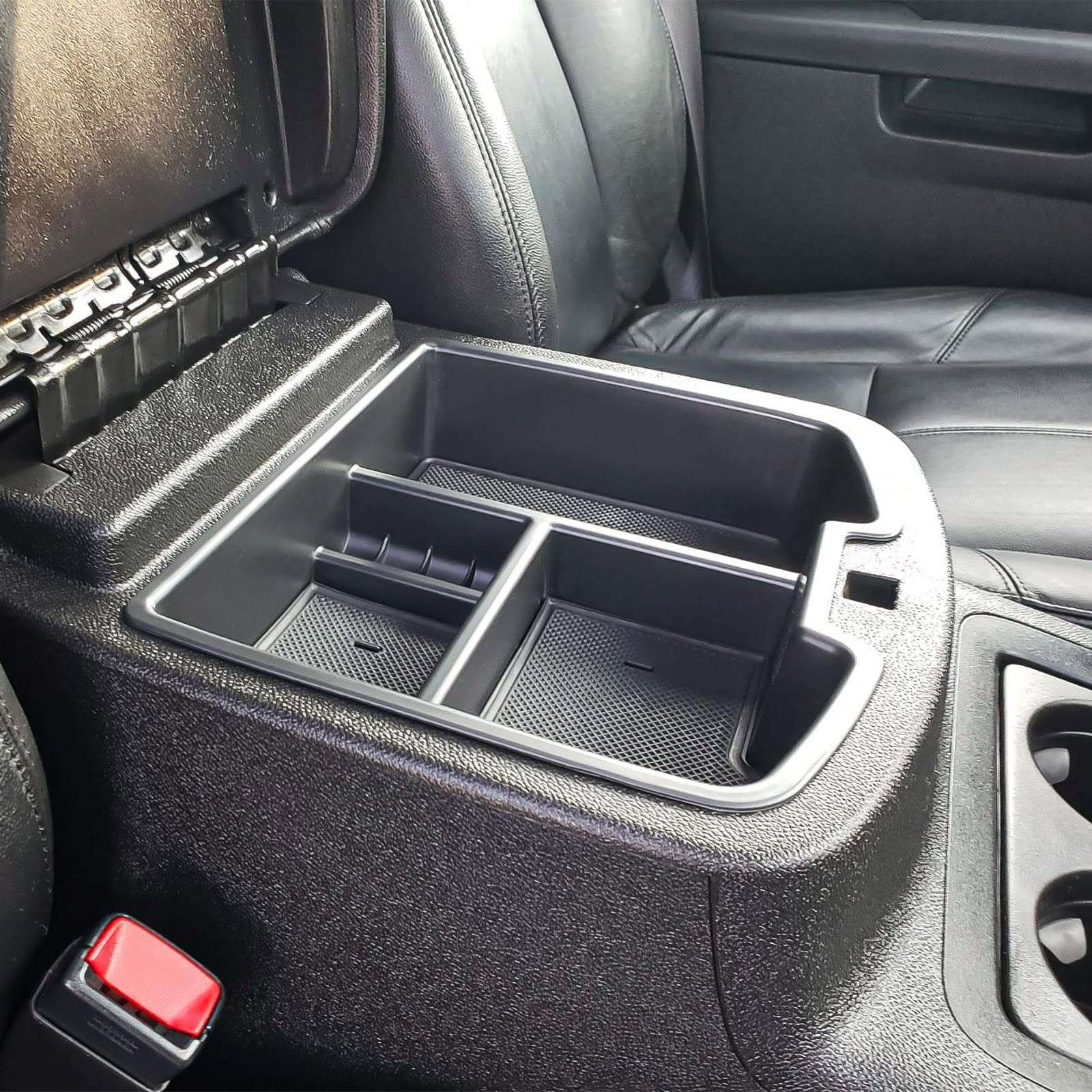 TACOBRO lifestyle cabin shot showing tidy console for easier drives and quick reach