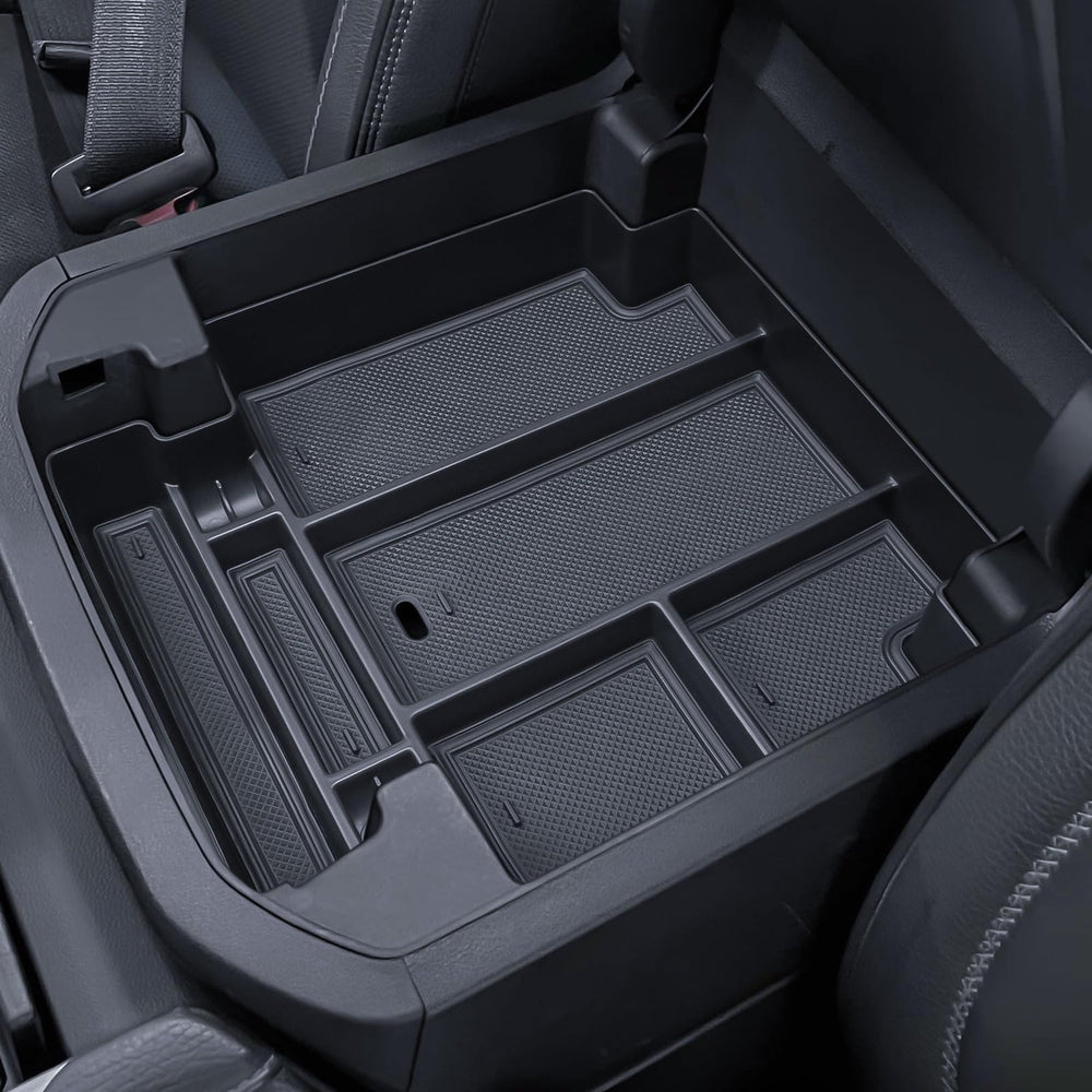 TACOBRO lifestyle shot in vehicle interior improving daily organization