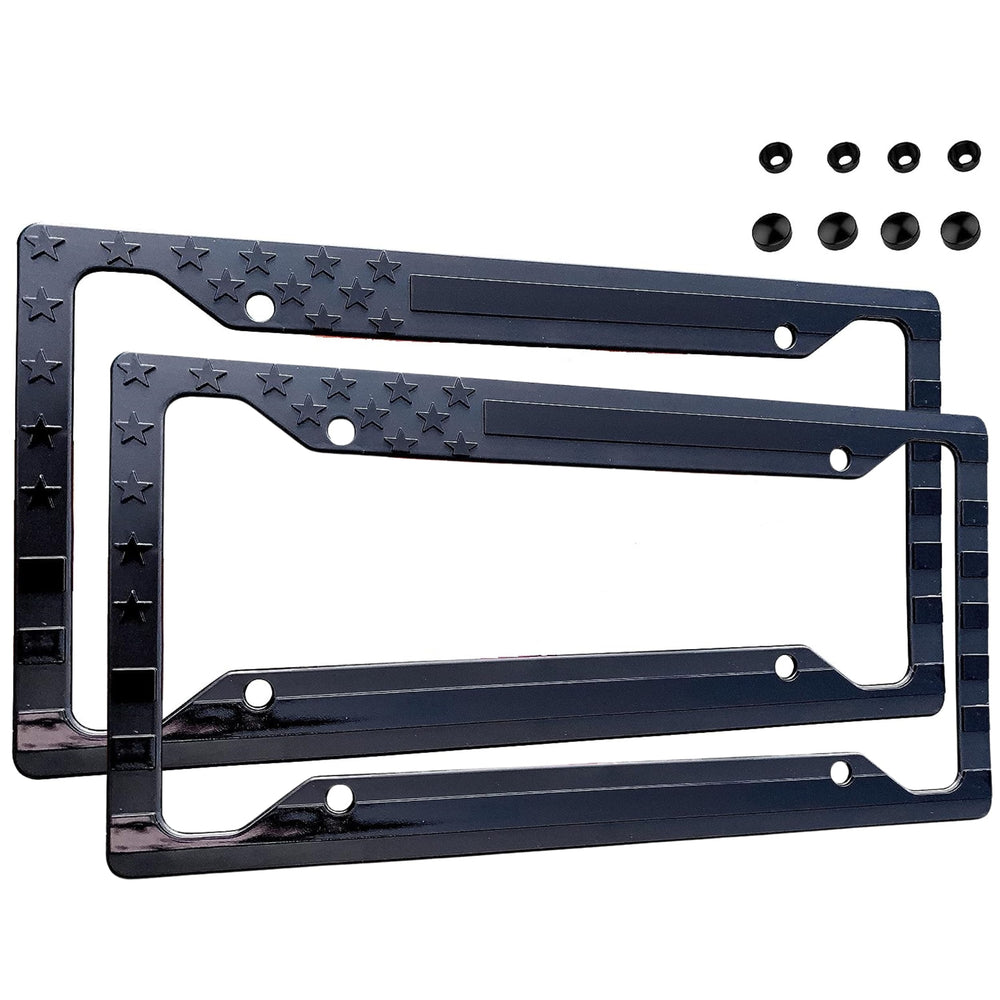 TACTILIAN front view of two-pack frames showing clean patriotic accent